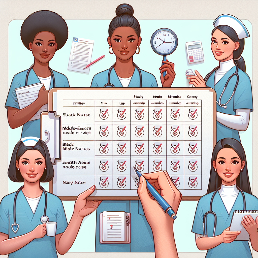 Concurso enfermagem: como montar um cronograma de estudos eficiente